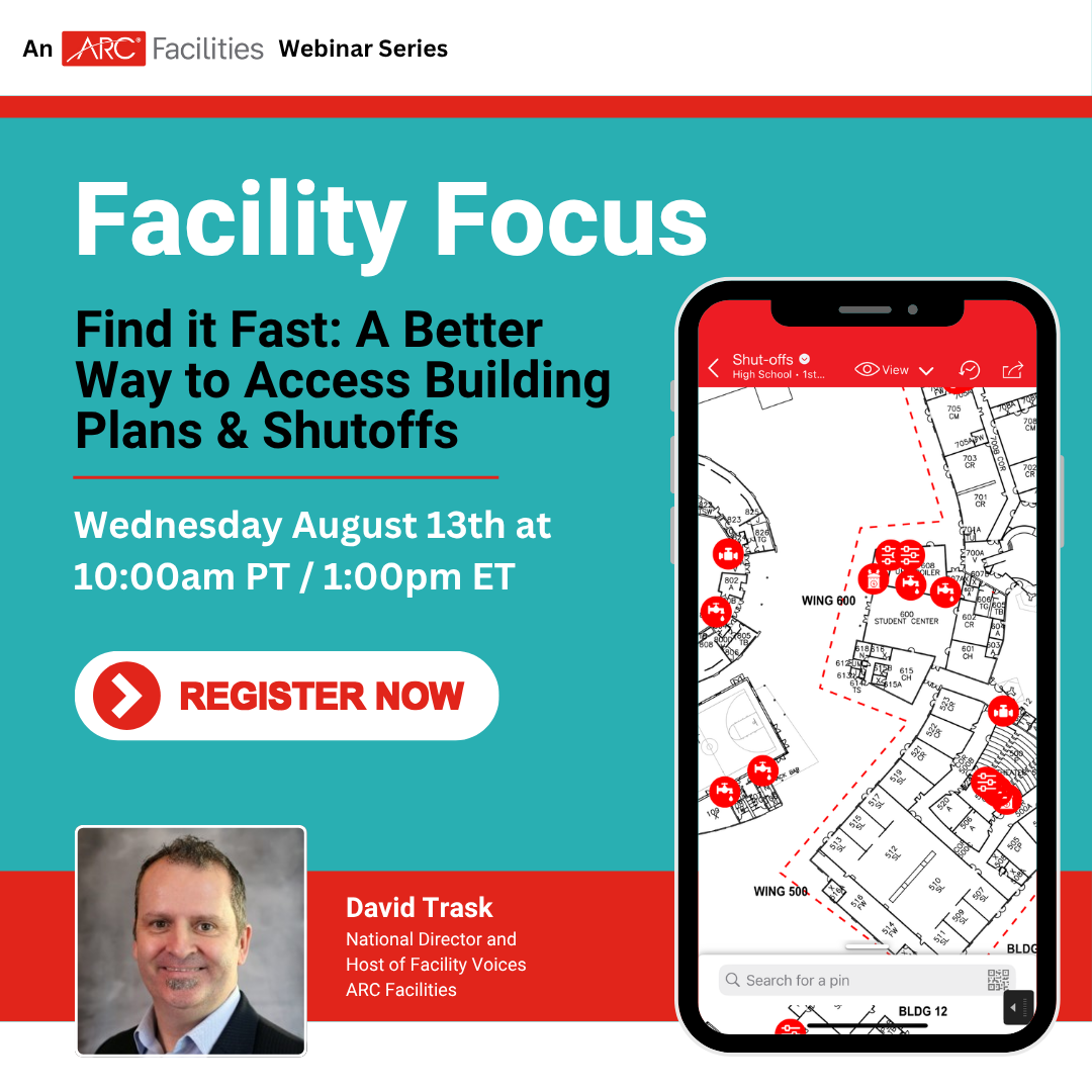 IFMA - Facility Focus Webinar Banner - Find it Fast  - ARC Facilities (1)